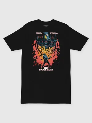 Stranger Things x Butcher Billy The Piggyback Tee [Black]