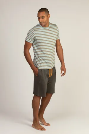 Stripe Tee & Short Pyjama Set