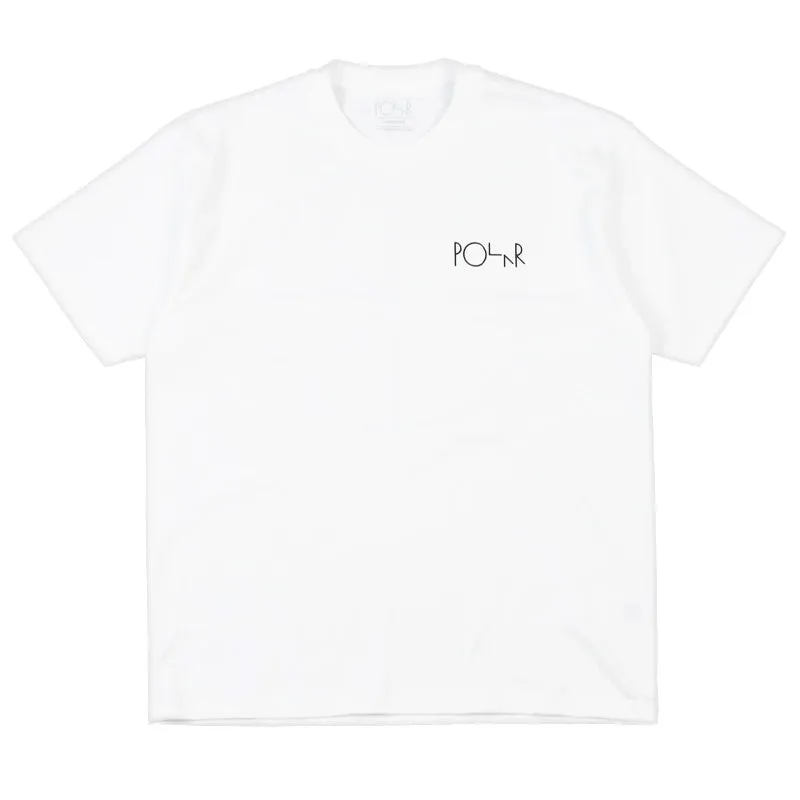 Stroke Logo Tee White