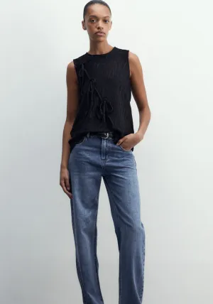 Structured Top - Black