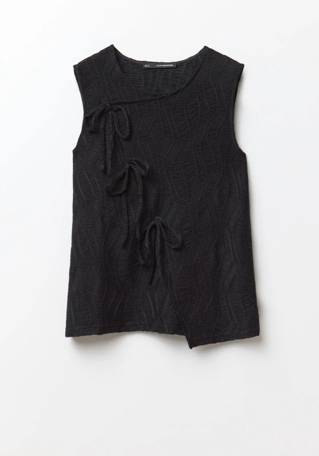 Structured Top - Black
