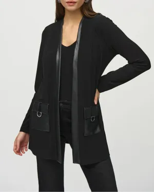 Stylish patchwork coat in a simple bag
