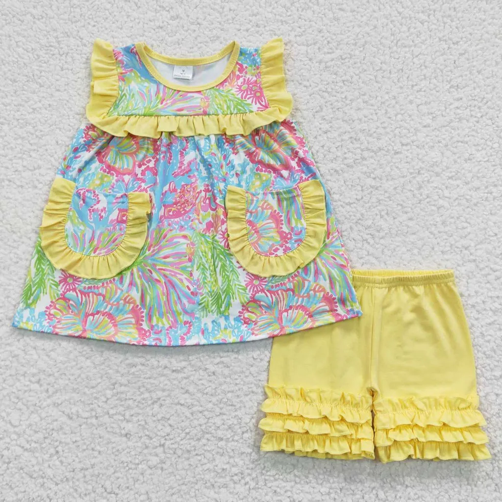 Summer Lilly Shorts Set