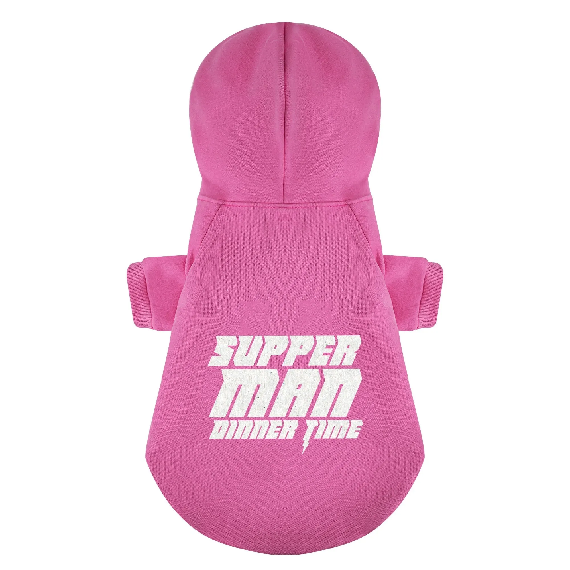 Superman and Supperman (Dinner Time) - Matching French Bulldog Hoodies – Stylish, Cozy & Personalized!