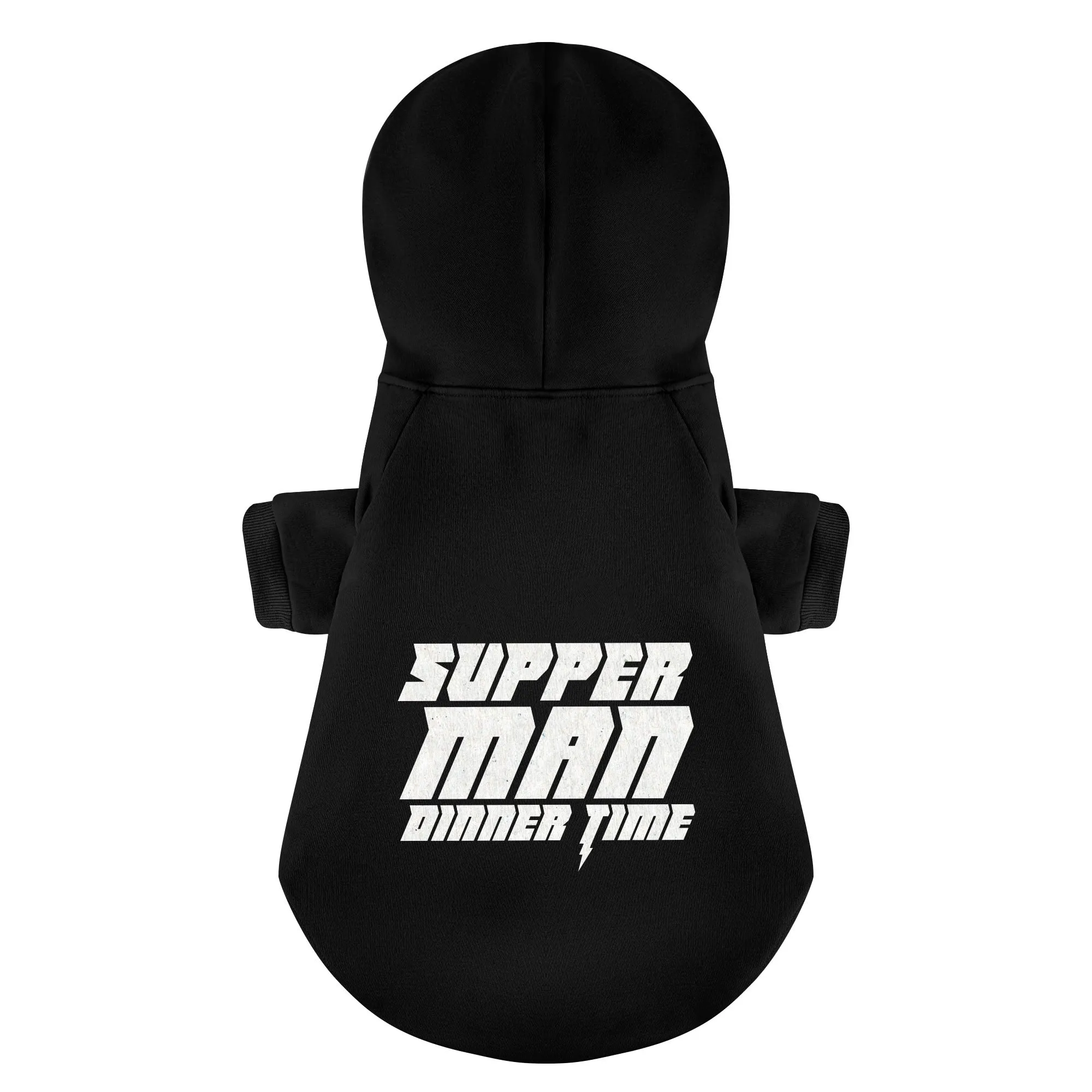 Superman and Supperman (Dinner Time) - Matching French Bulldog Hoodies – Stylish, Cozy & Personalized!