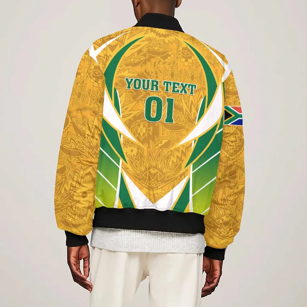 Support Bafana Bafana - South Africa Soccer Bomber Jacket LT01