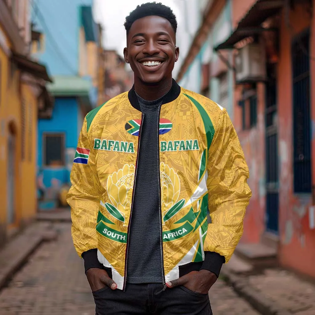 Support Bafana Bafana - South Africa Soccer Bomber Jacket LT01