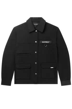 SURREY OVERSHIRT | BLACK