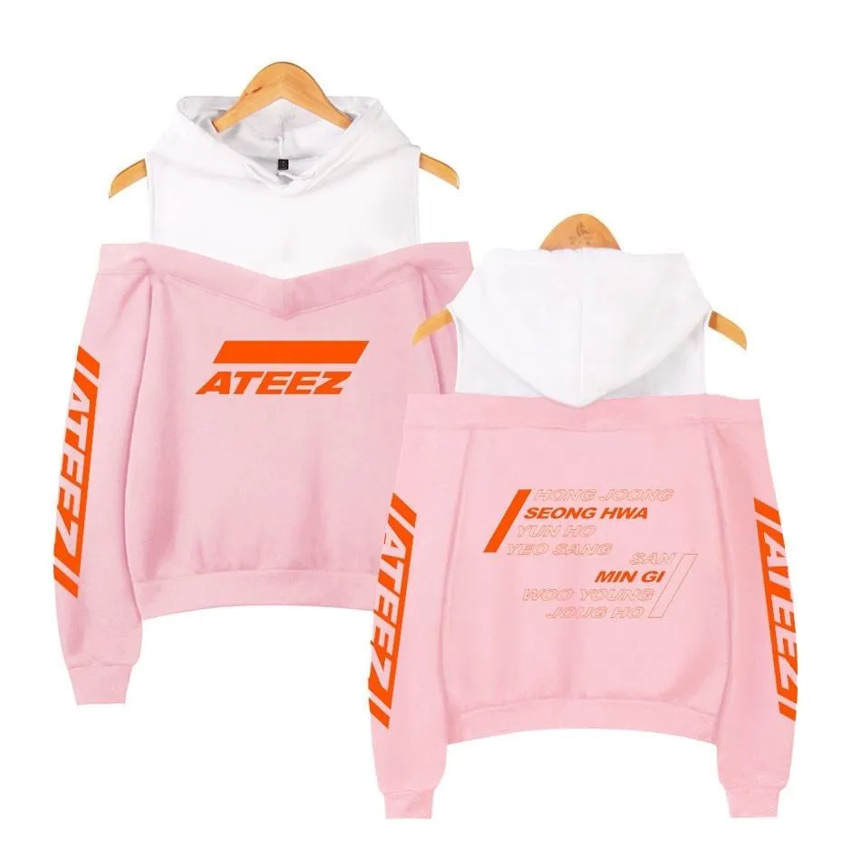 Sweatshirts épaule nu Ateez