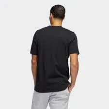 T-SHIRT ADIDAS UOMO MAGLIA TRAINING FITNESS SPORT NERA