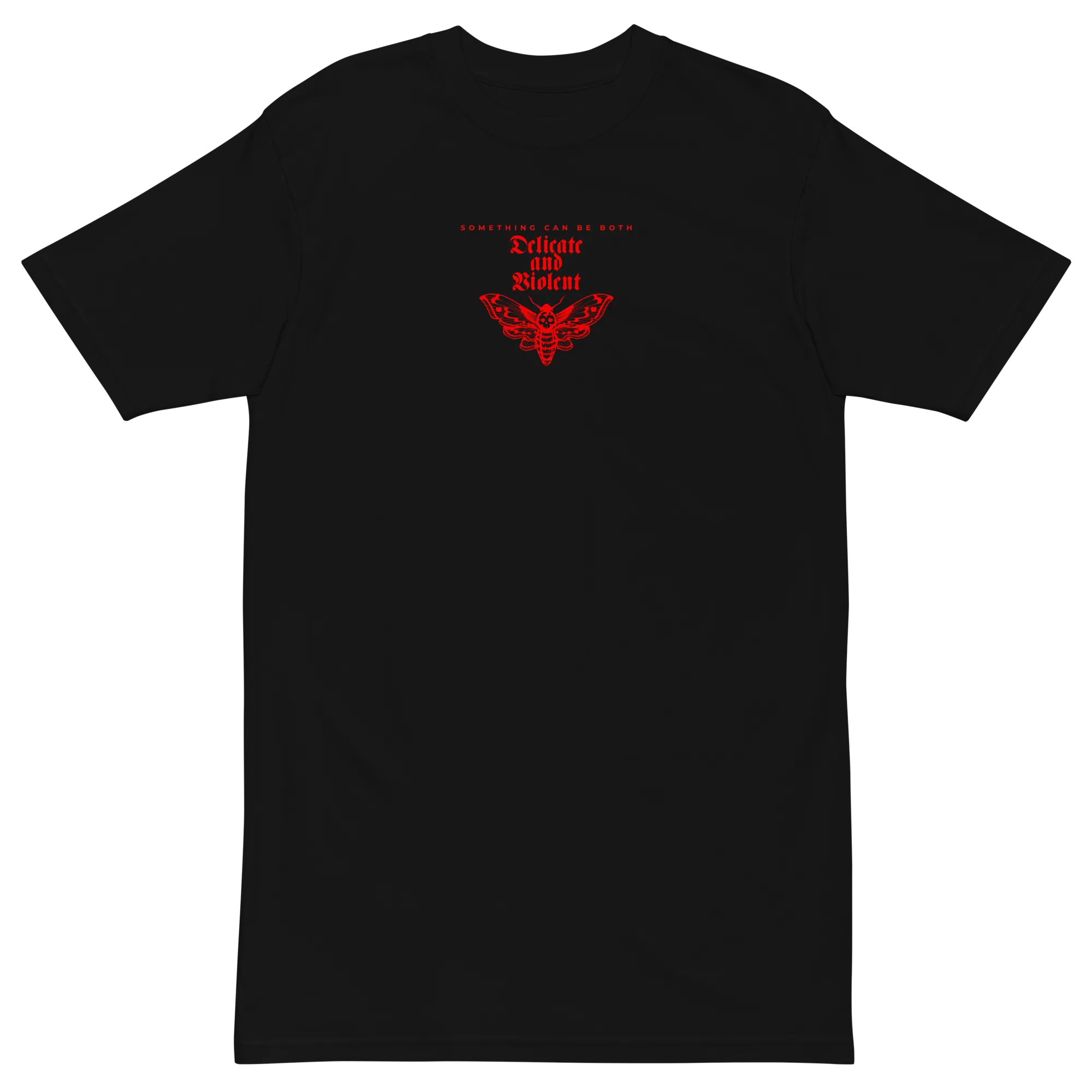 T-shirt - Delicate and Violent - Premium Heavyweight