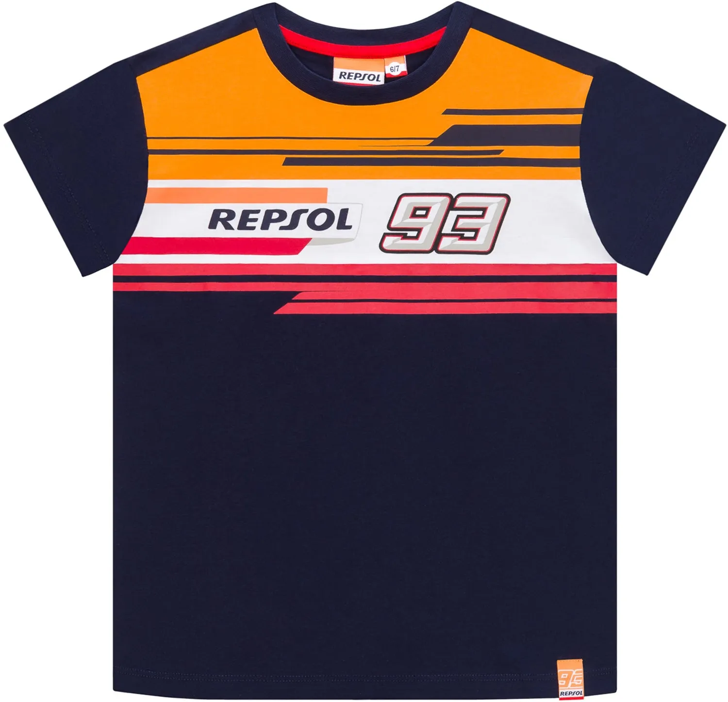 T-SHIRT Repsol Honda Team Marc Marquez 93 MotoGP Bike Tee Children NEW! Kids