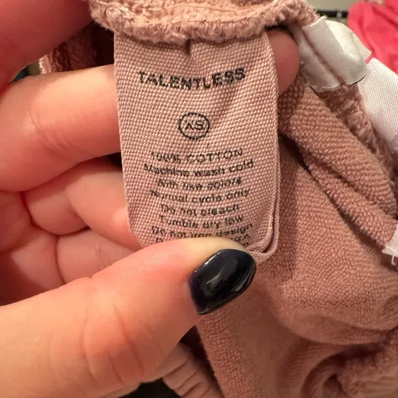 Talentless X-Small Pink Nude Shorts. ⚡️💗
