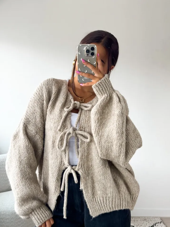 Tamara | cosy women's jumper with button front