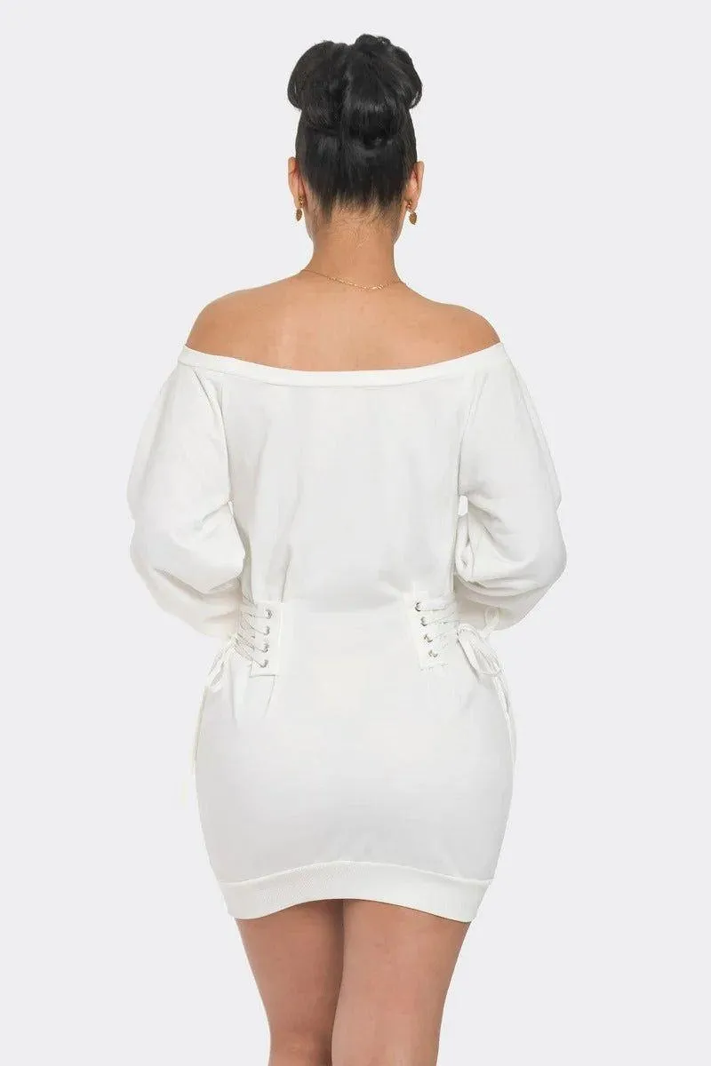 Tara Off Shoulder Mini Dress