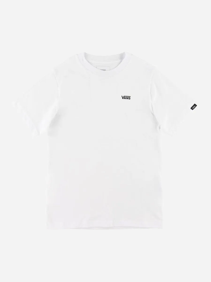 Teens By Left Chest Tee - White