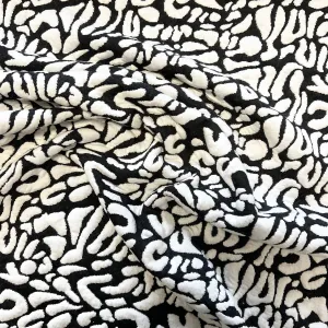 Textured Animal Magic Jersey Sweatshirting