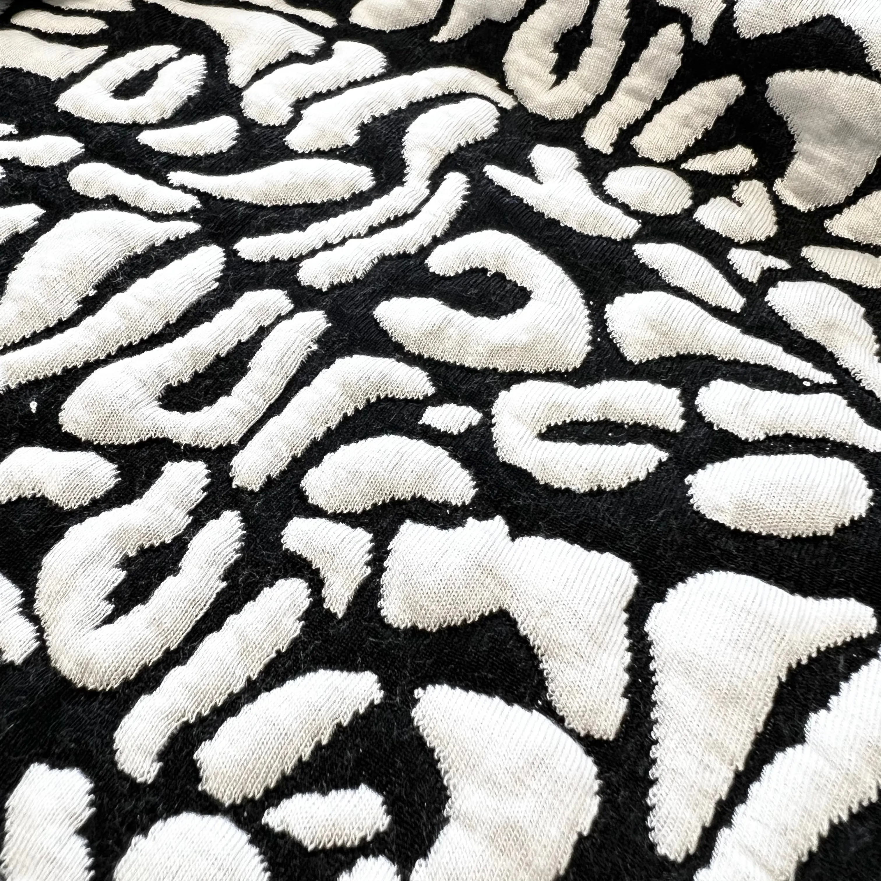 Textured Animal Magic Jersey Sweatshirting
