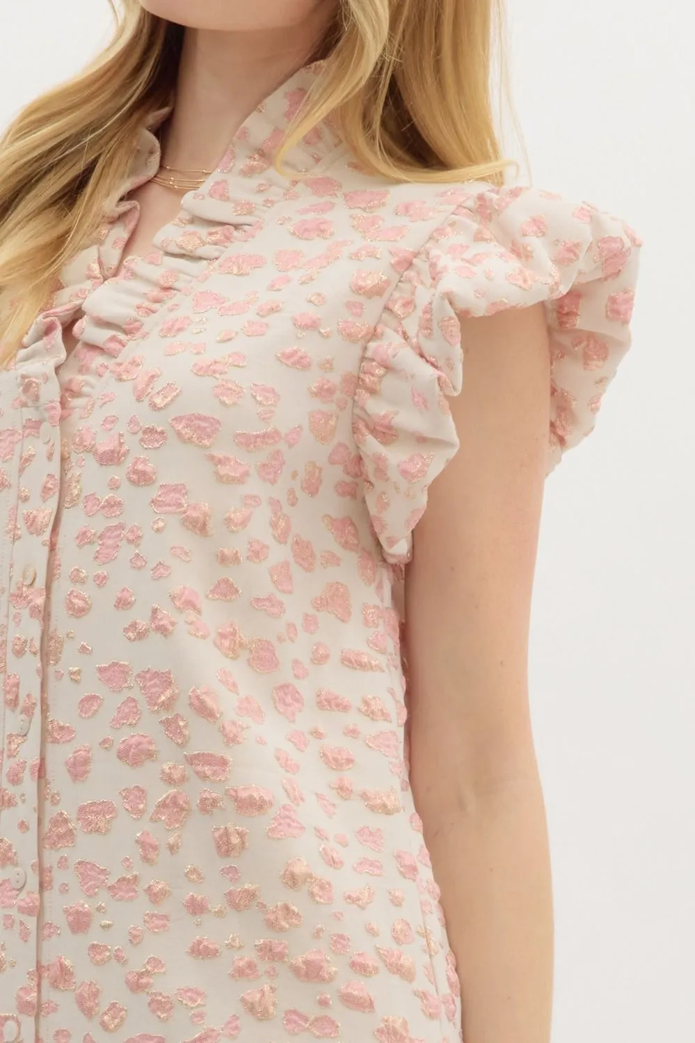 Textured Mini Dress