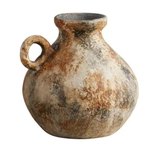 Textured Mini Handled Vase