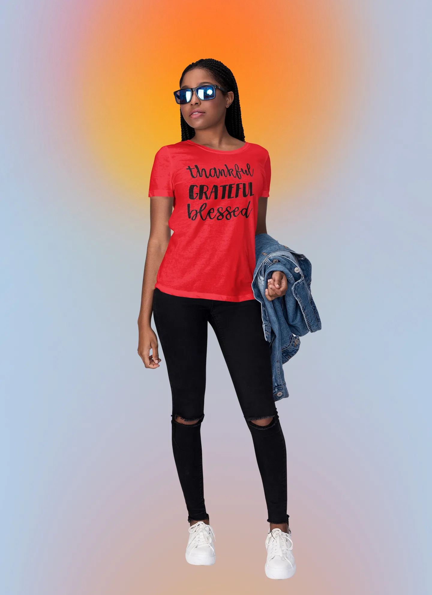 Thankful, Grateful, Blessed T-shirt