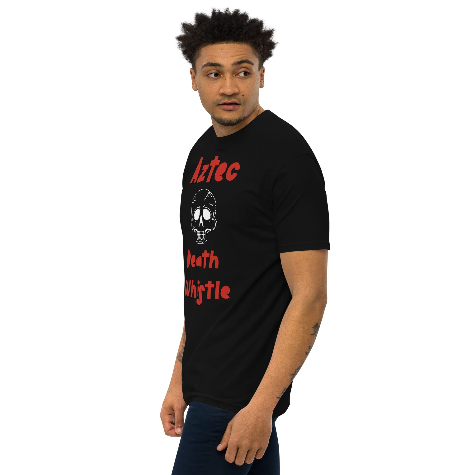 The A&G Aztec Death Whistle Men’s Premium Heavyweight Tee