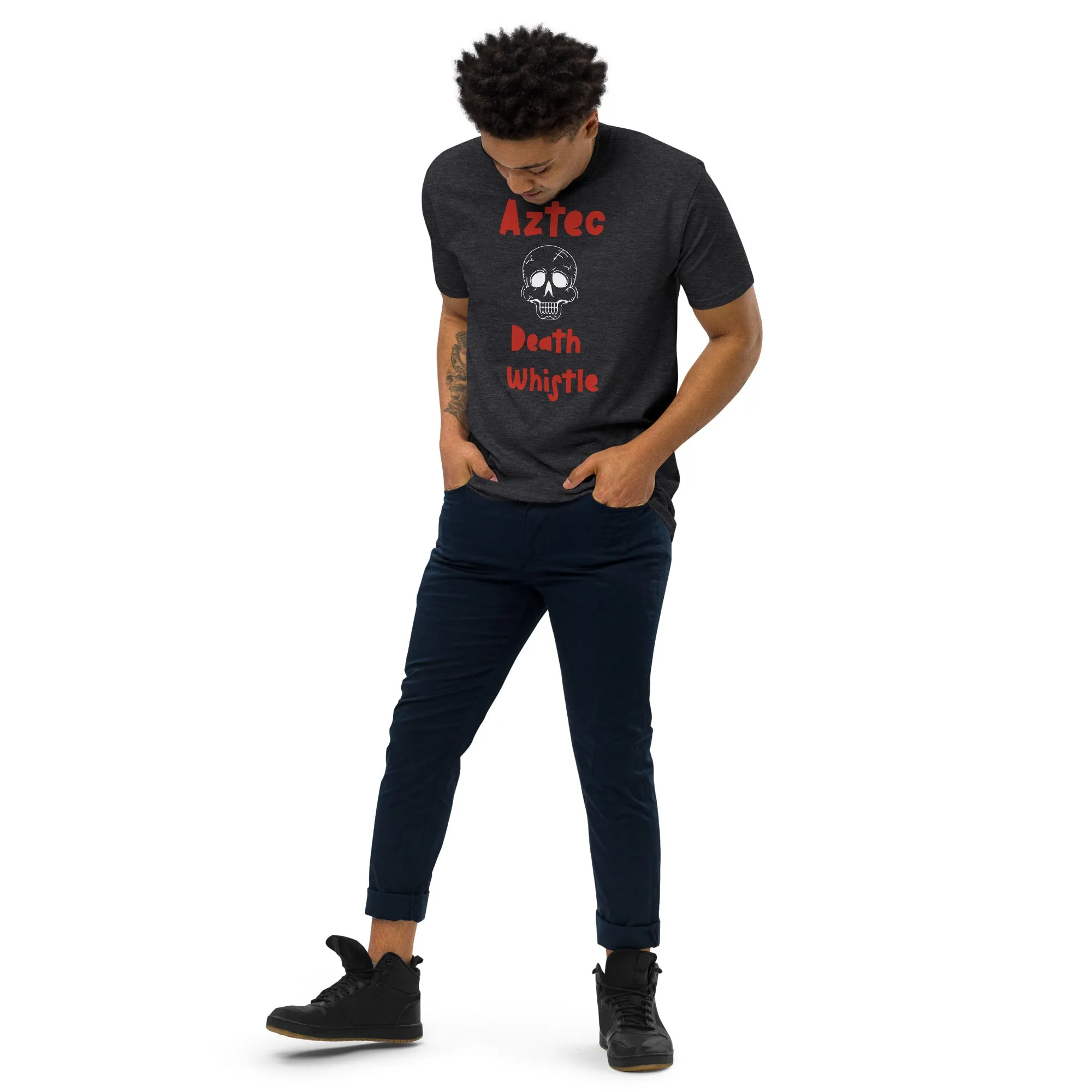 The A&G Aztec Death Whistle Men’s Premium Heavyweight Tee
