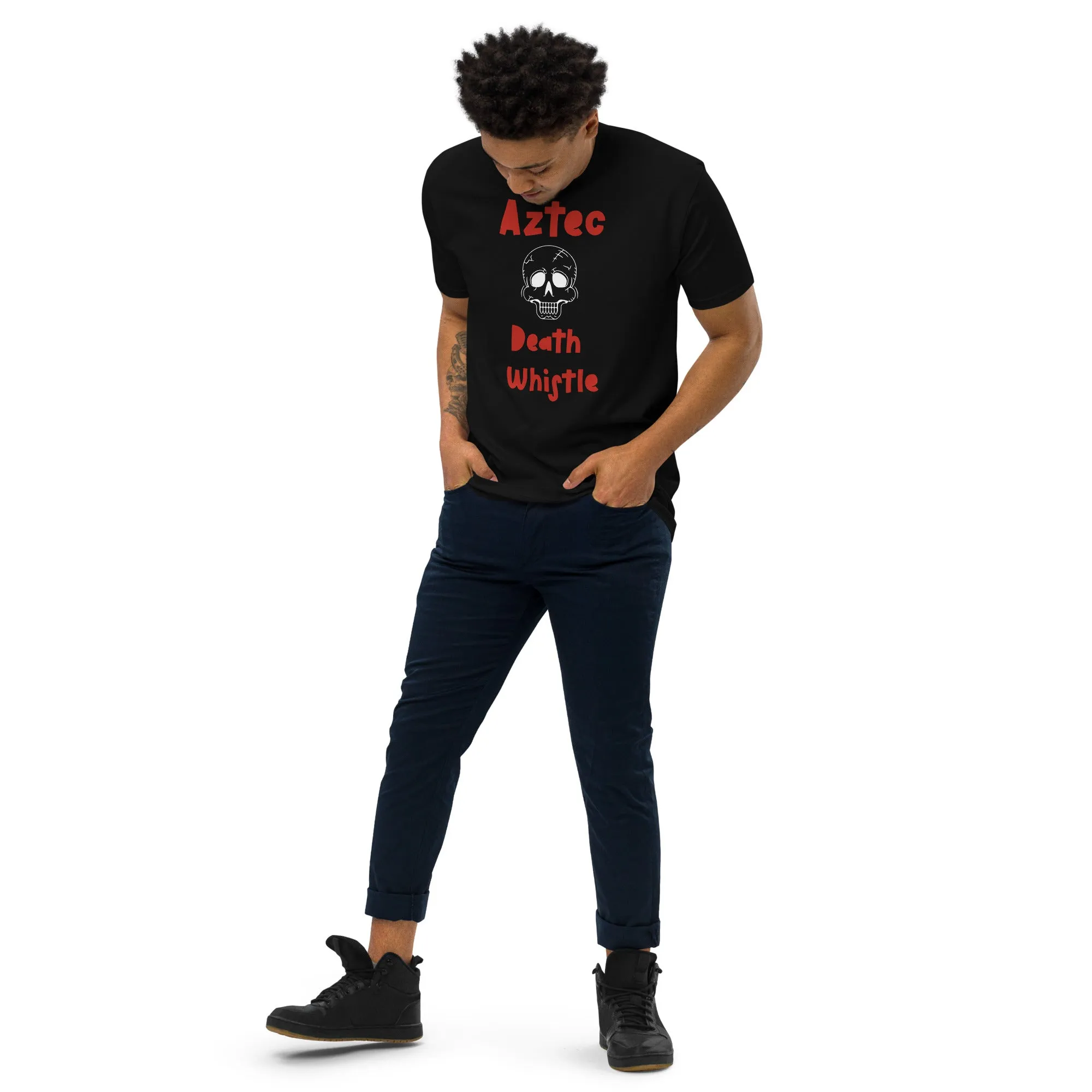 The A&G Aztec Death Whistle Men’s Premium Heavyweight Tee
