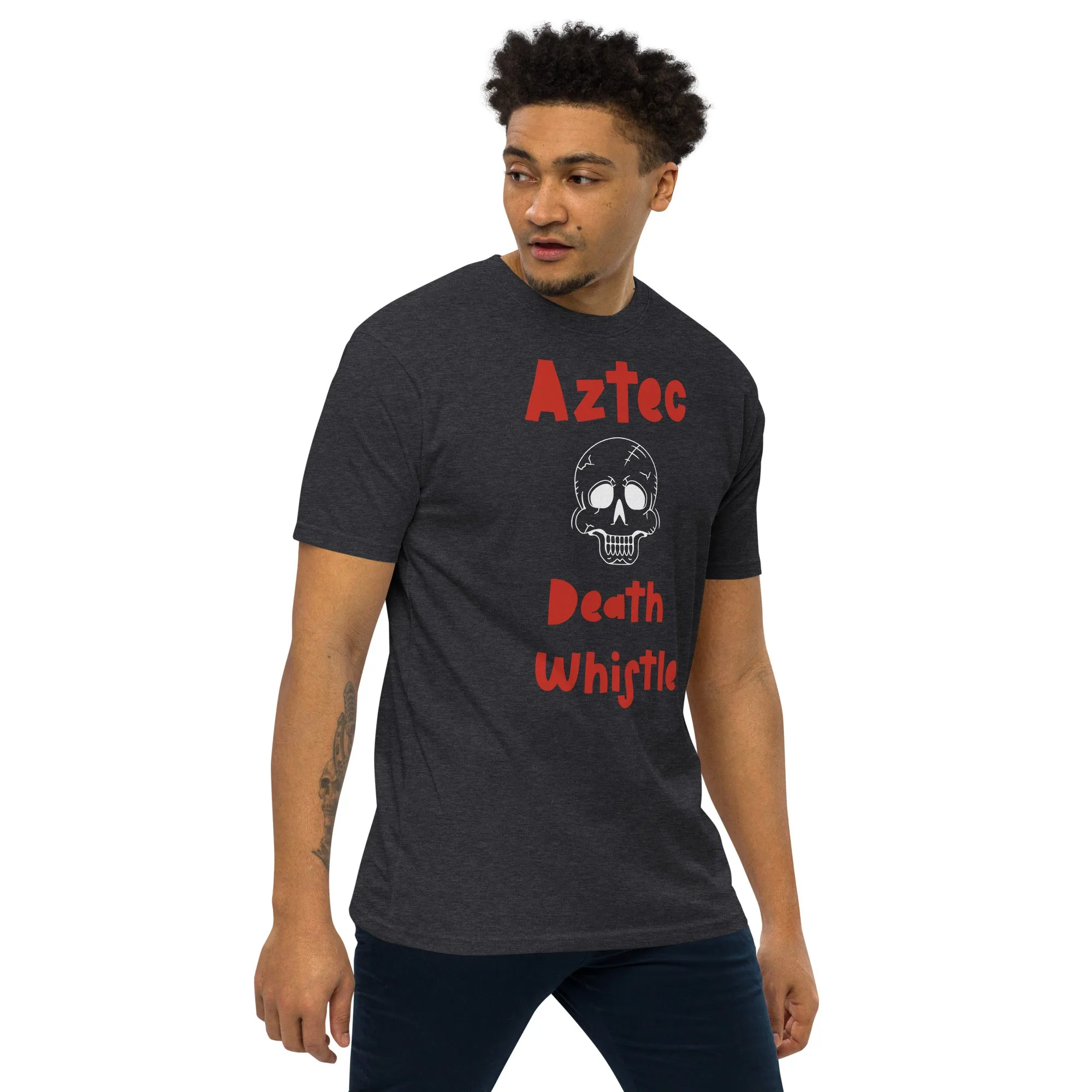 The A&G Aztec Death Whistle Men’s Premium Heavyweight Tee