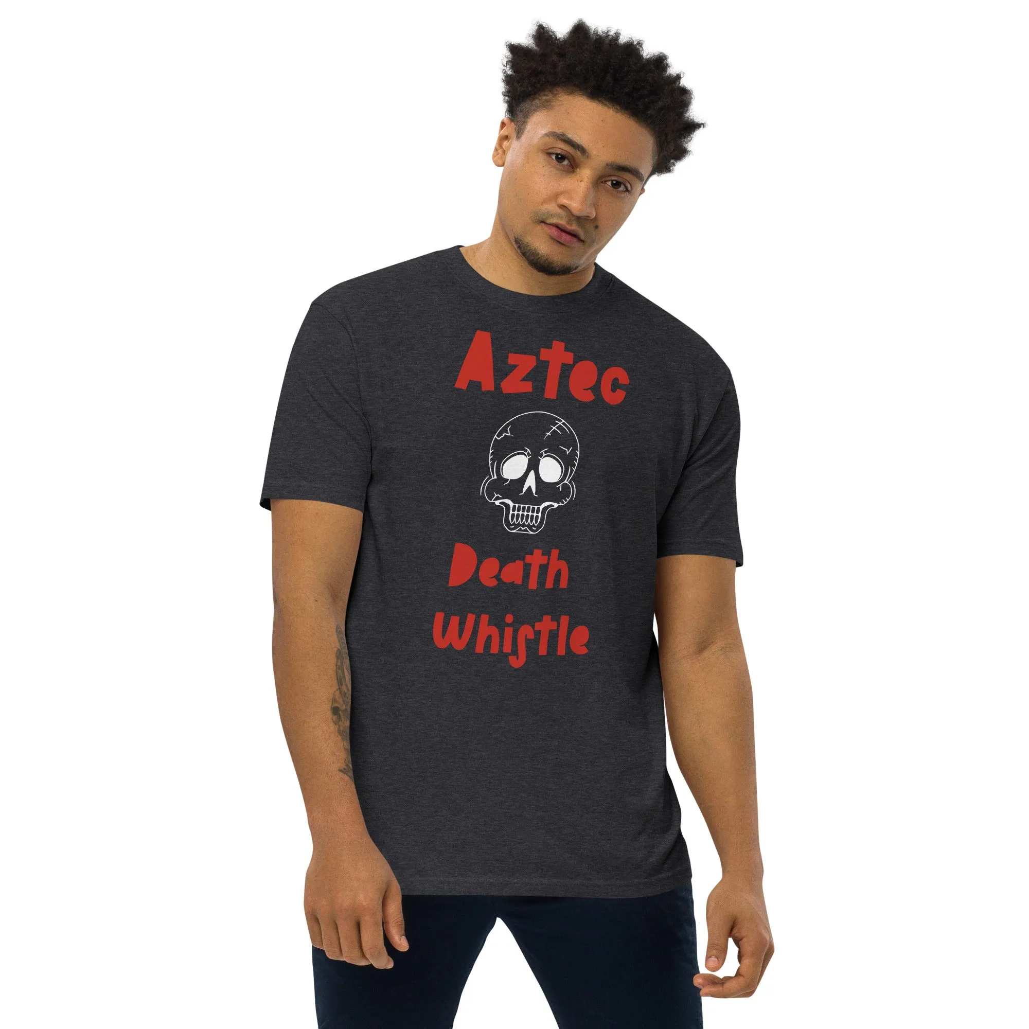 The A&G Aztec Death Whistle Men’s Premium Heavyweight Tee