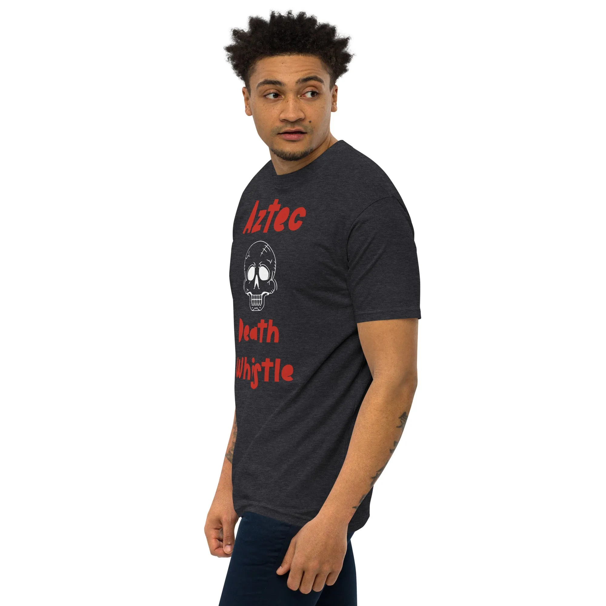The A&G Aztec Death Whistle Men’s Premium Heavyweight Tee