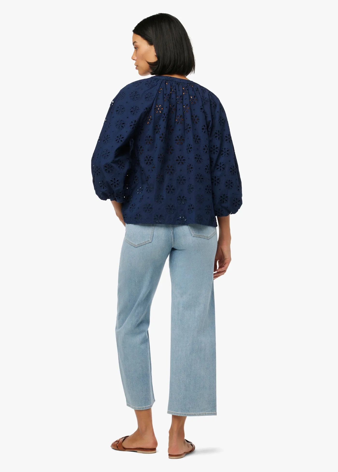 THE ANDIE BRODERIE BLOUSE