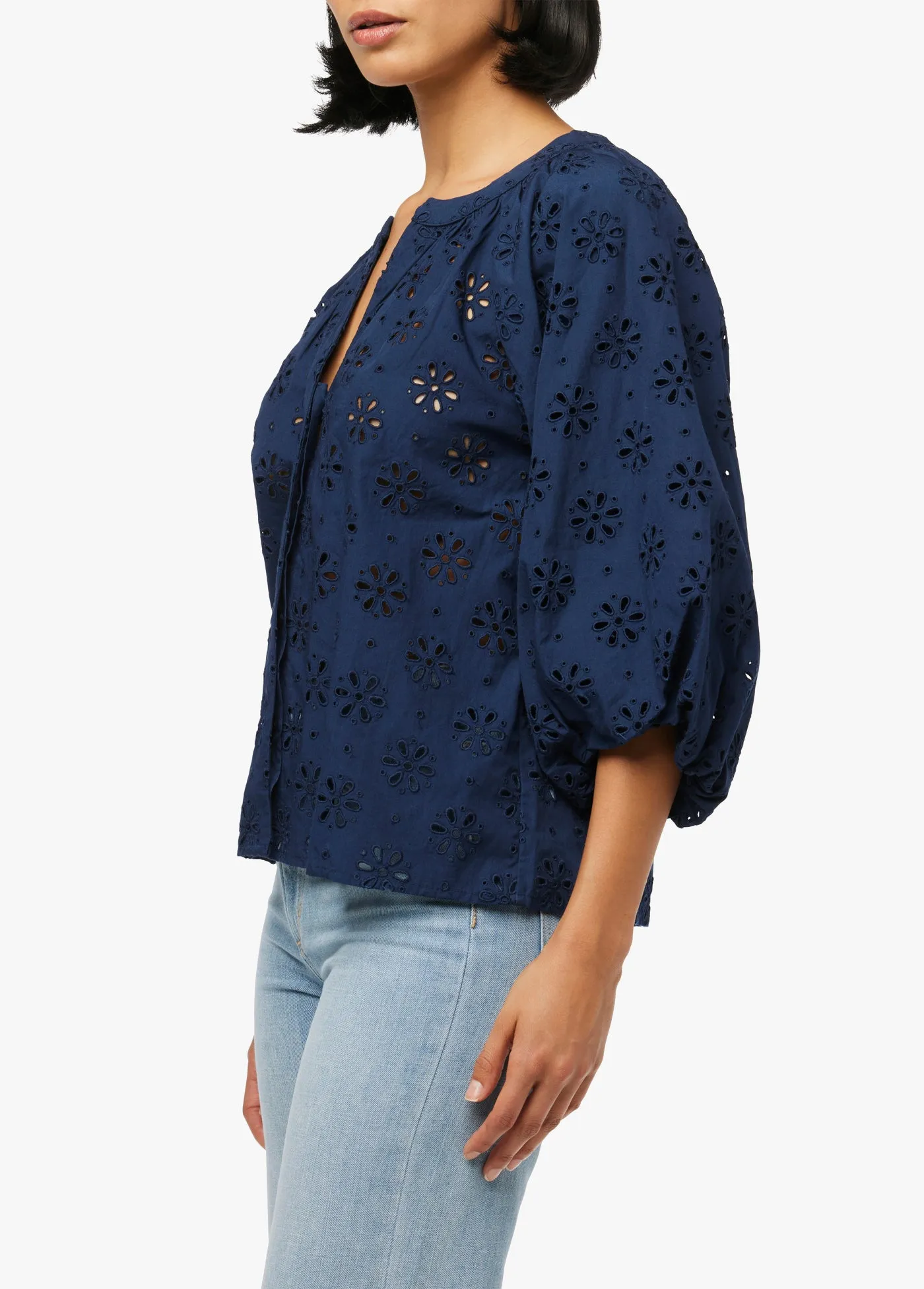 THE ANDIE BRODERIE BLOUSE