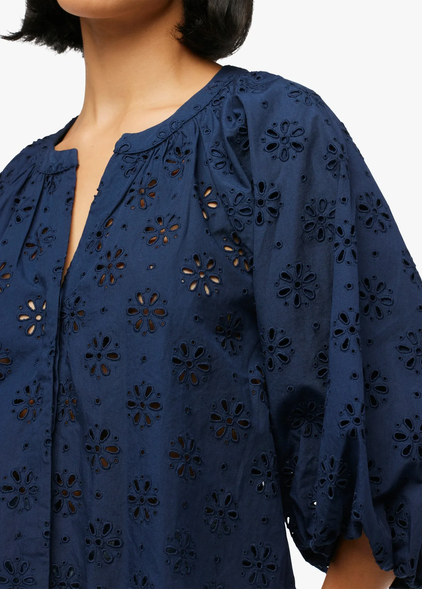 THE ANDIE BRODERIE BLOUSE
