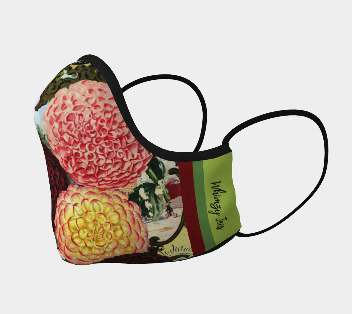 The Dahlia Bush Face Mask