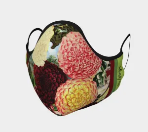 The Dahlia Bush Face Mask