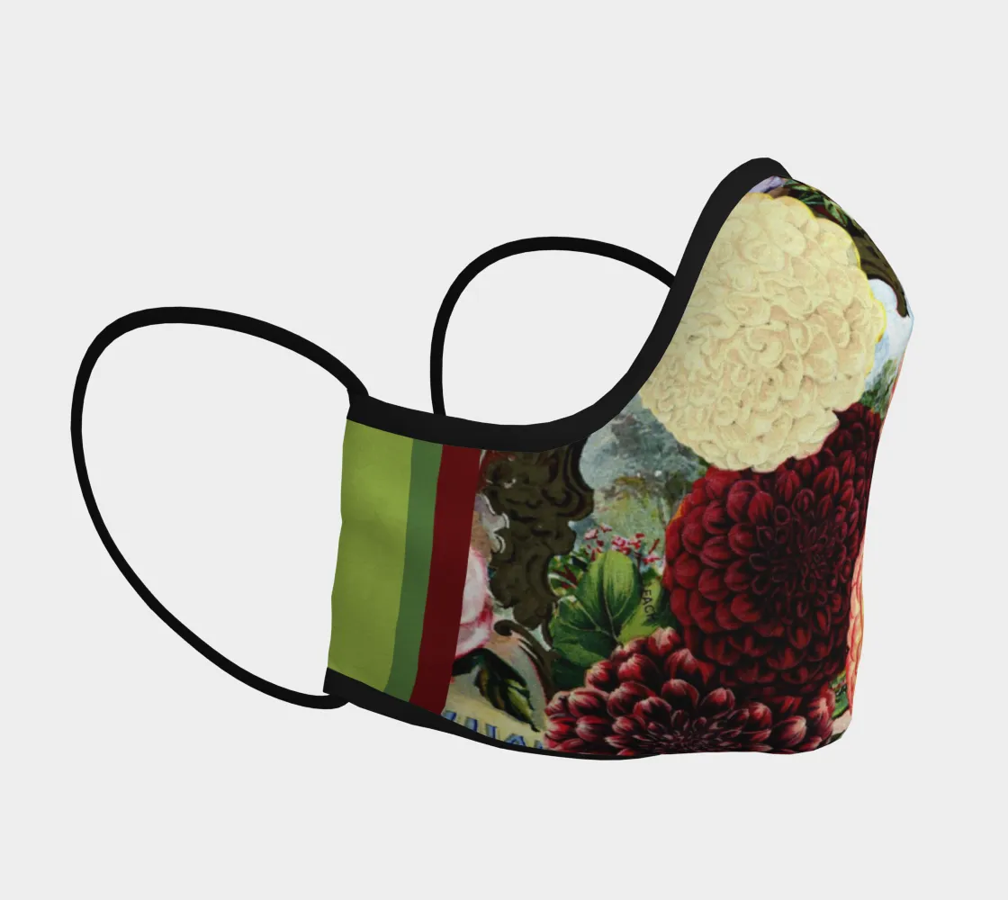The Dahlia Bush Face Mask