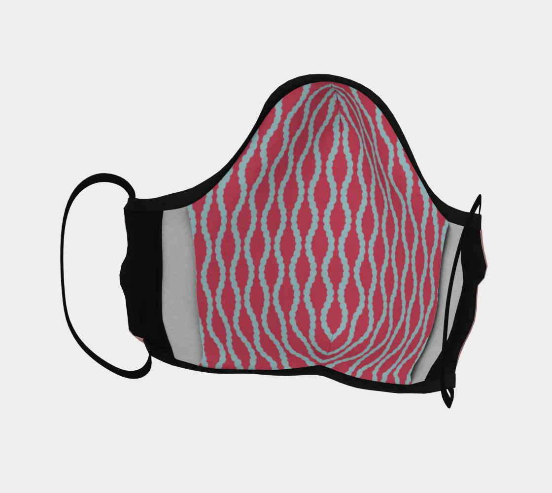 The Lucky Flamingo Face Mask
