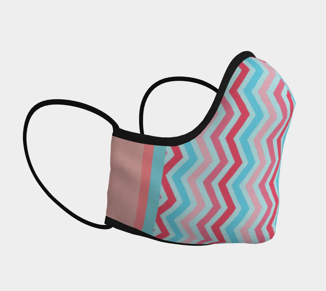 The Lucky Flamingo Face Mask