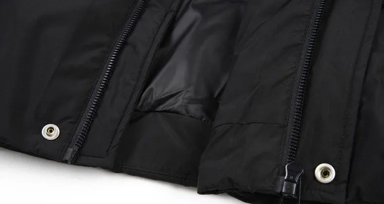 Thickened Quilted Men's Puffer Vest for Winter Warmth