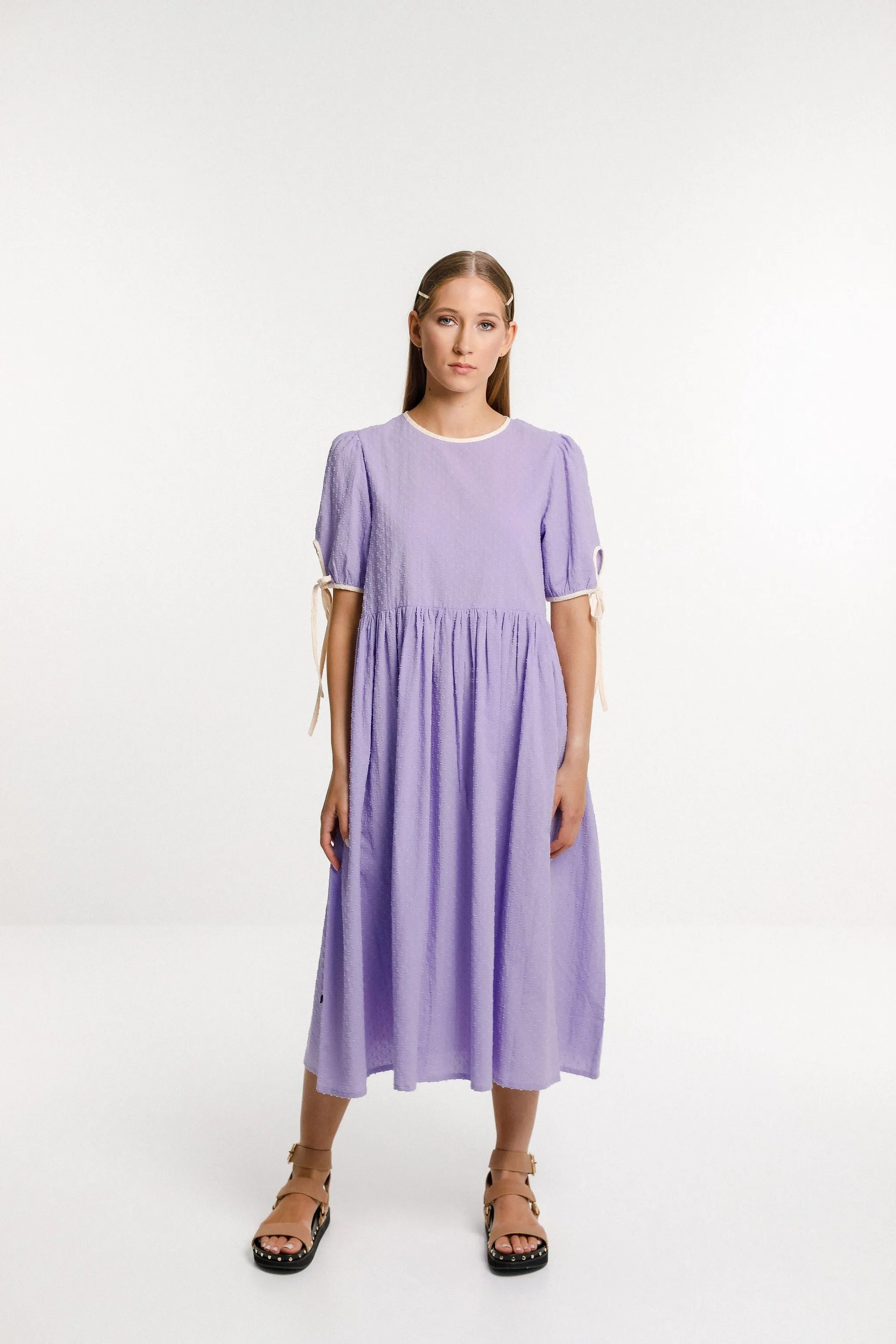 THING THING MADELINE DRESS - PURPLE ROSE
