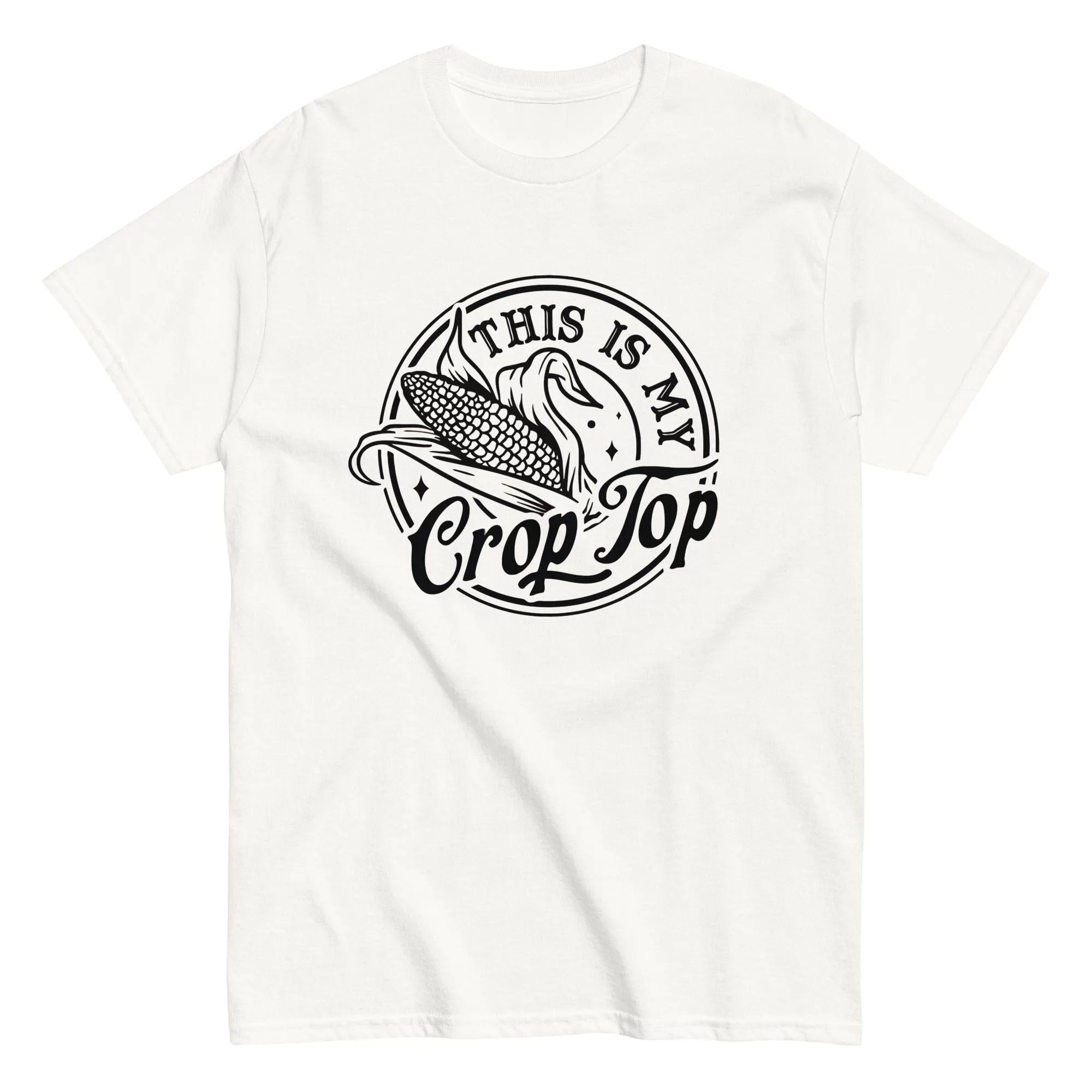 This Is My Crop Top Corn Shirt Farmer Life Shirts Corn Farm Girl Lover T Shirt