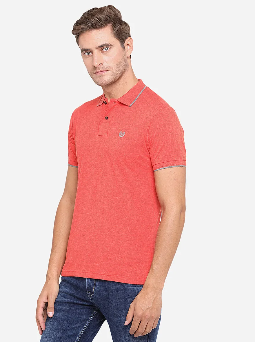 Tigerlily Solid Slim Fit Polo T-Shirt | Greenfibre