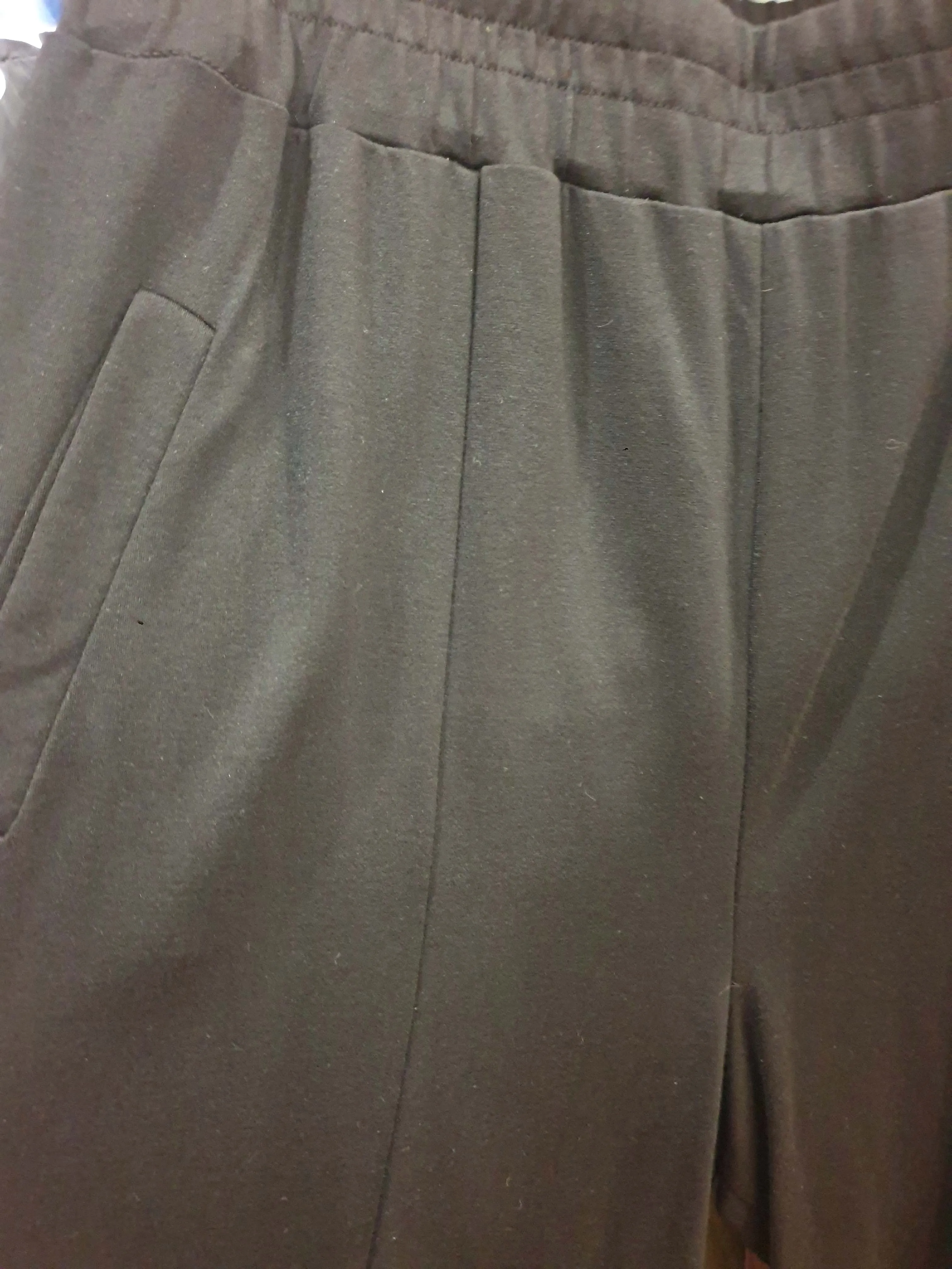 Tirelli black lounge style pants size XL