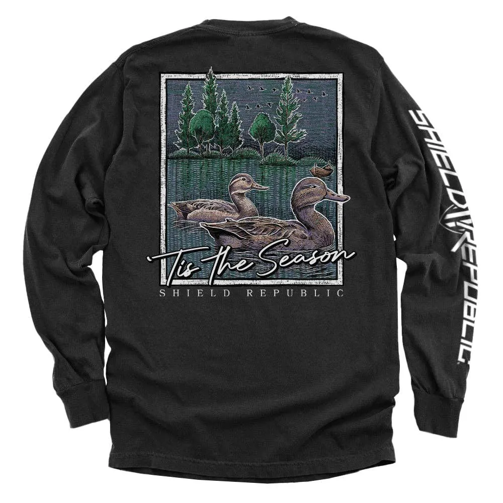 Tis the Season Duck: Bay / 3XL / Comfort Colors Pocket Tee