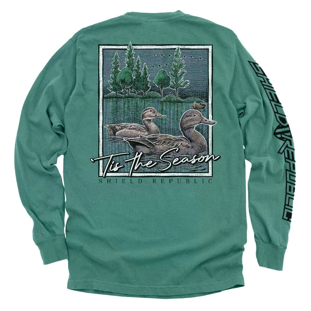 Tis the Season Duck: Bay / 3XL / Comfort Colors Pocket Tee
