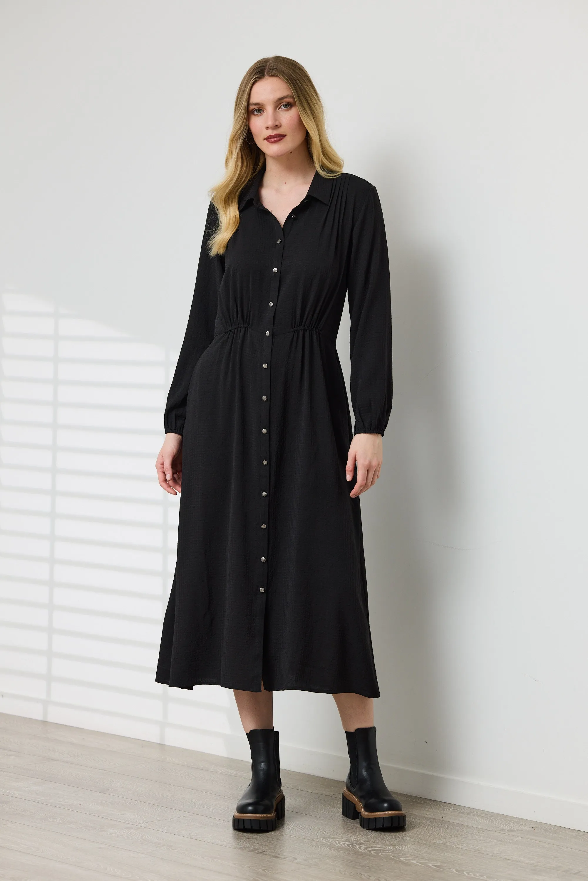 Toni Textured Dress