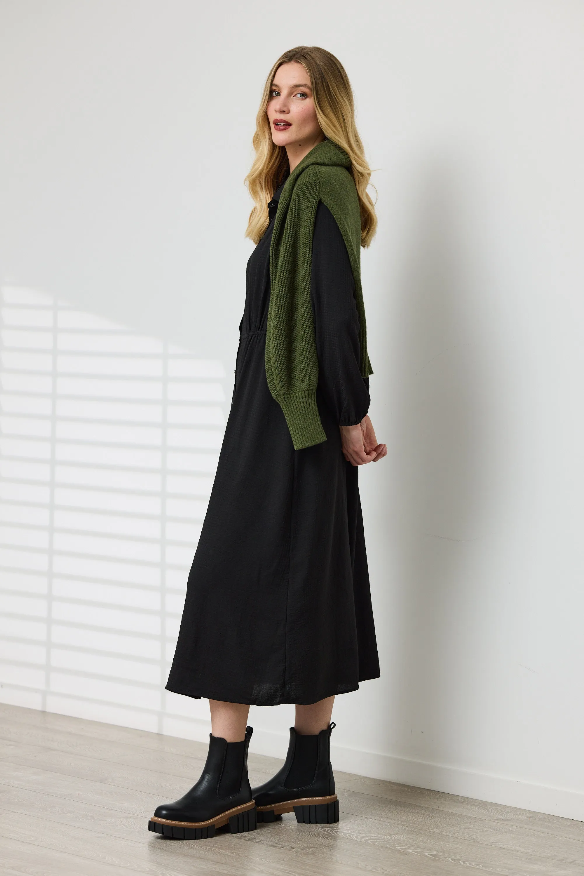 Toni Textured Dress