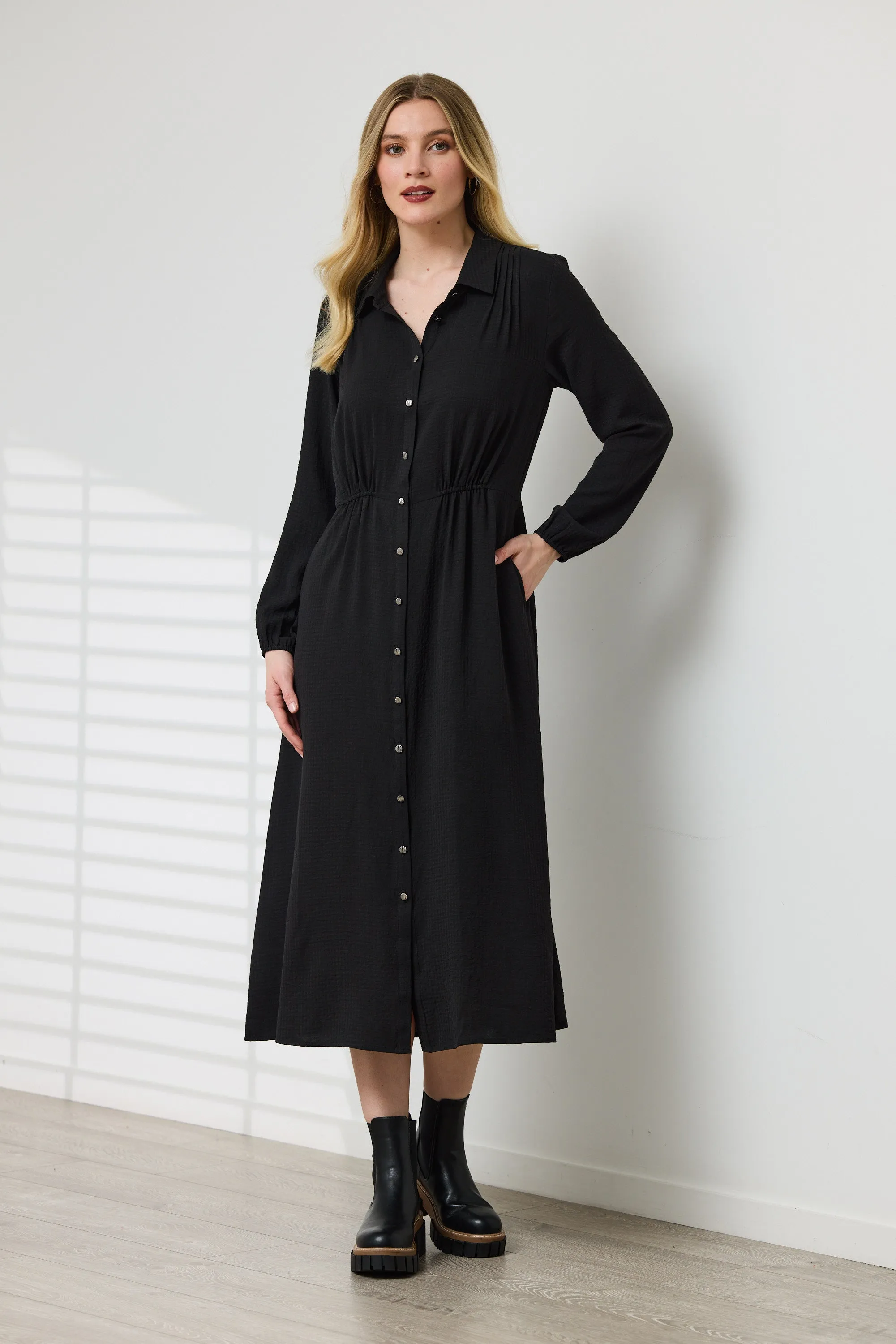 Toni Textured Dress