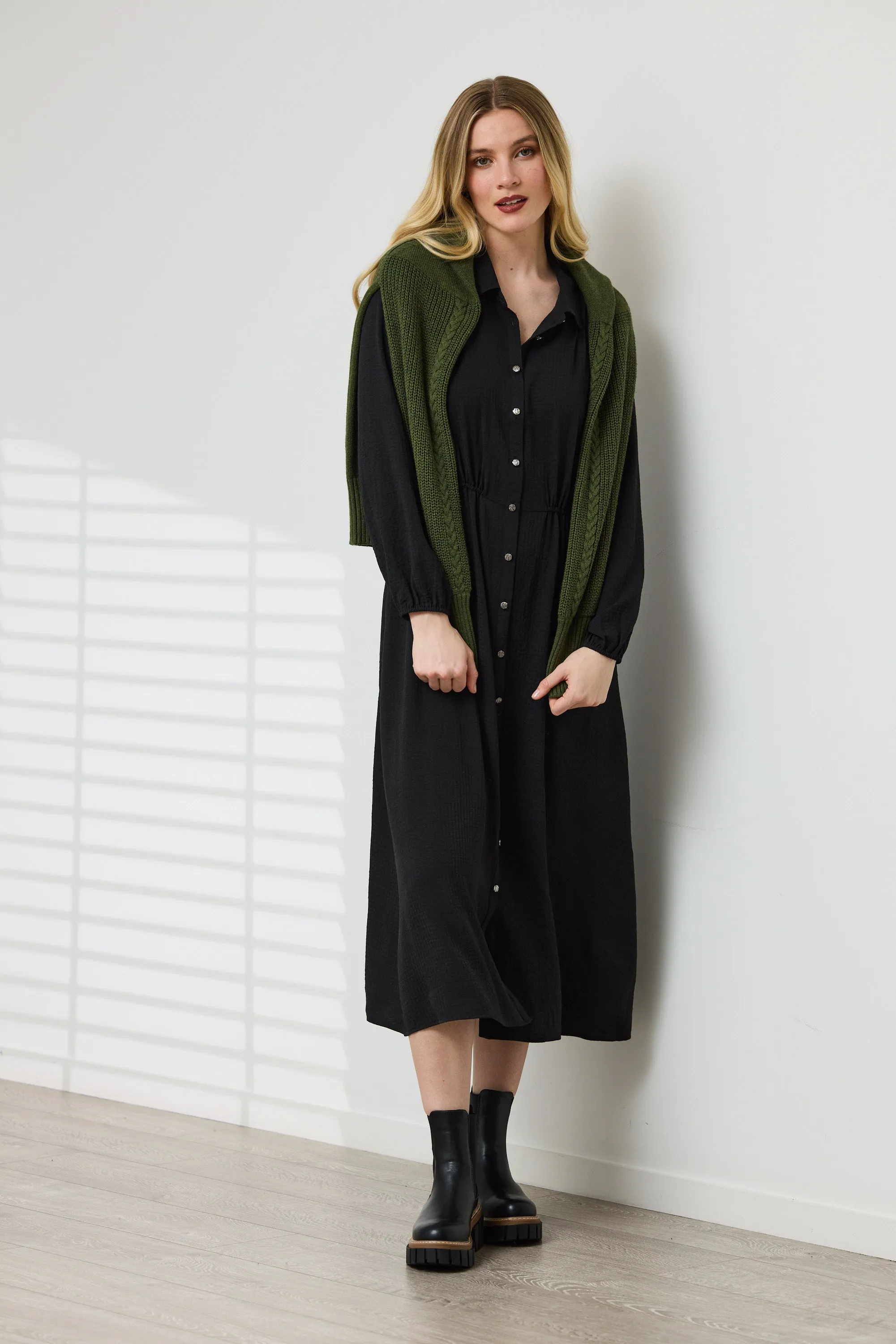 Toni Textured Dress